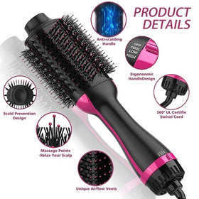 3 in 1 hot hair brush